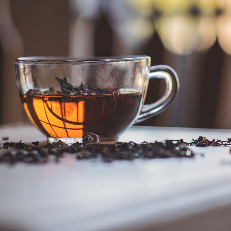 Stellen Sie die Tasse Earl Grey Tea ab!